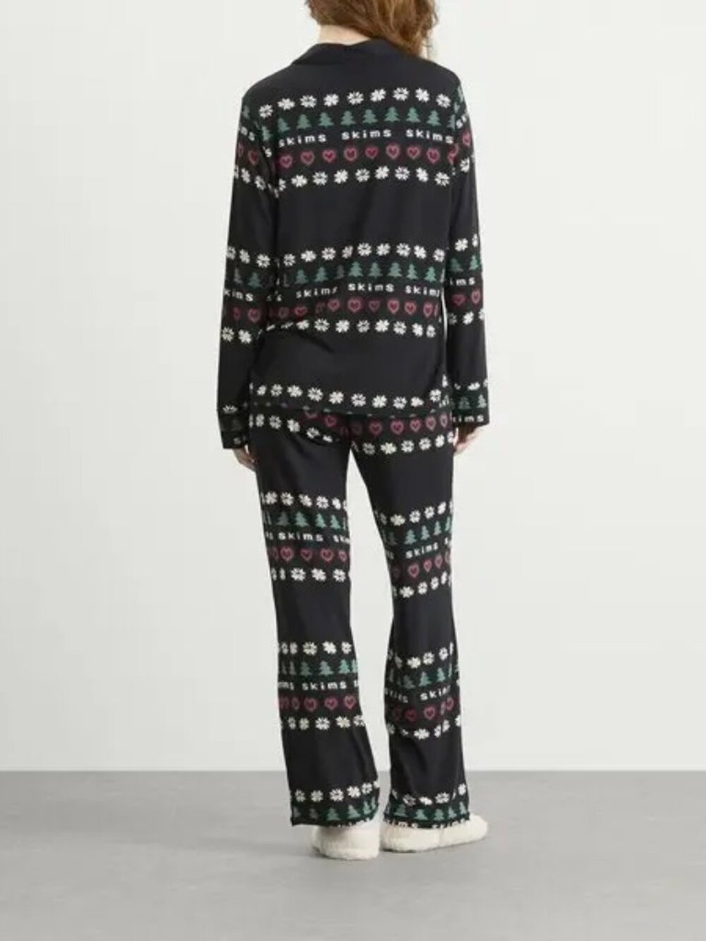 SKIMS x CPFM Sleep Pant | Onyx Pine Fairisle | M| NWT 🏷️ - Picture 2 of 6
